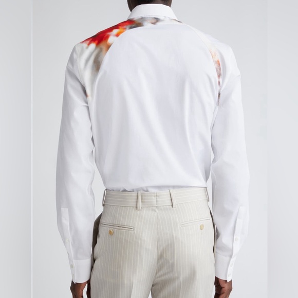 NWTS Alexander McQueen Abstract Harness Shirt - Picture 12 of 16